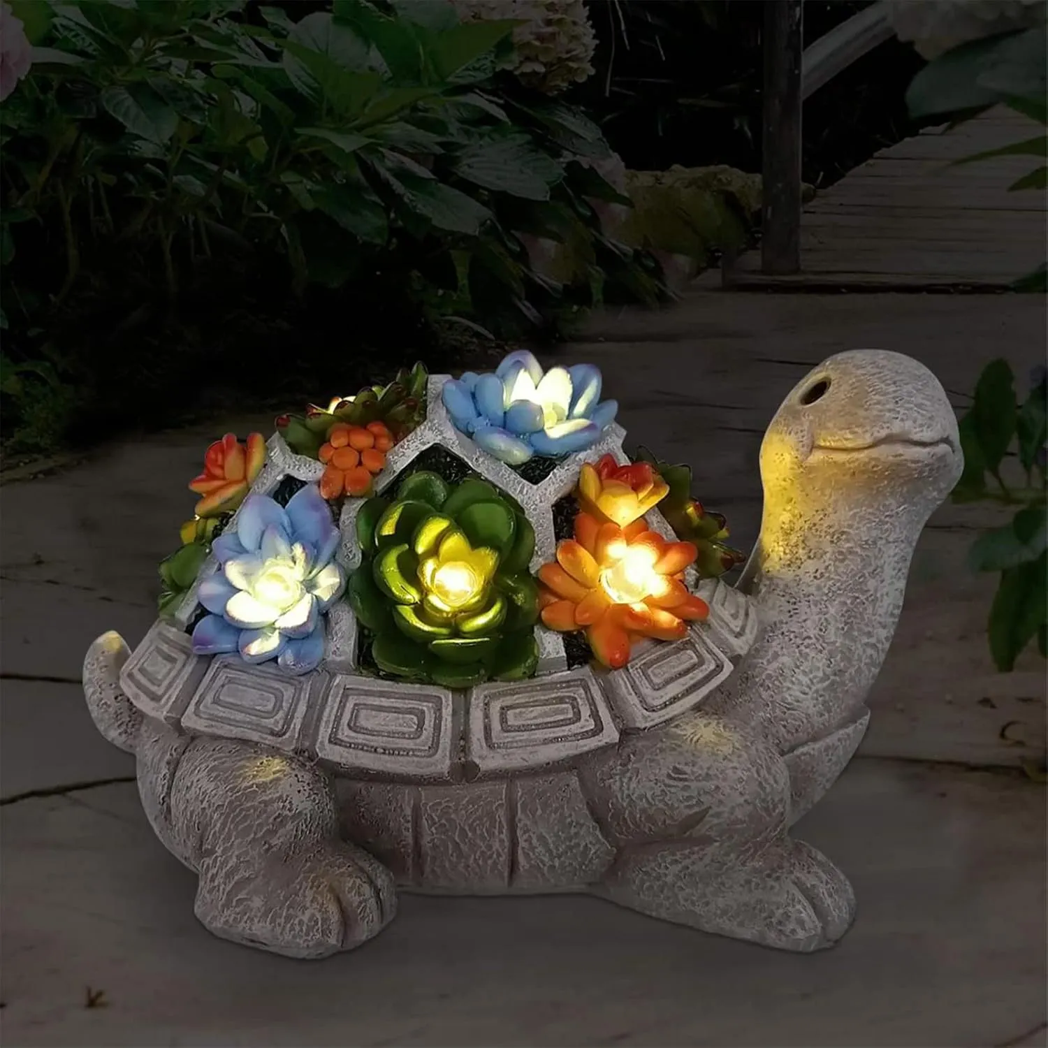 Solar Turtle Garden Light